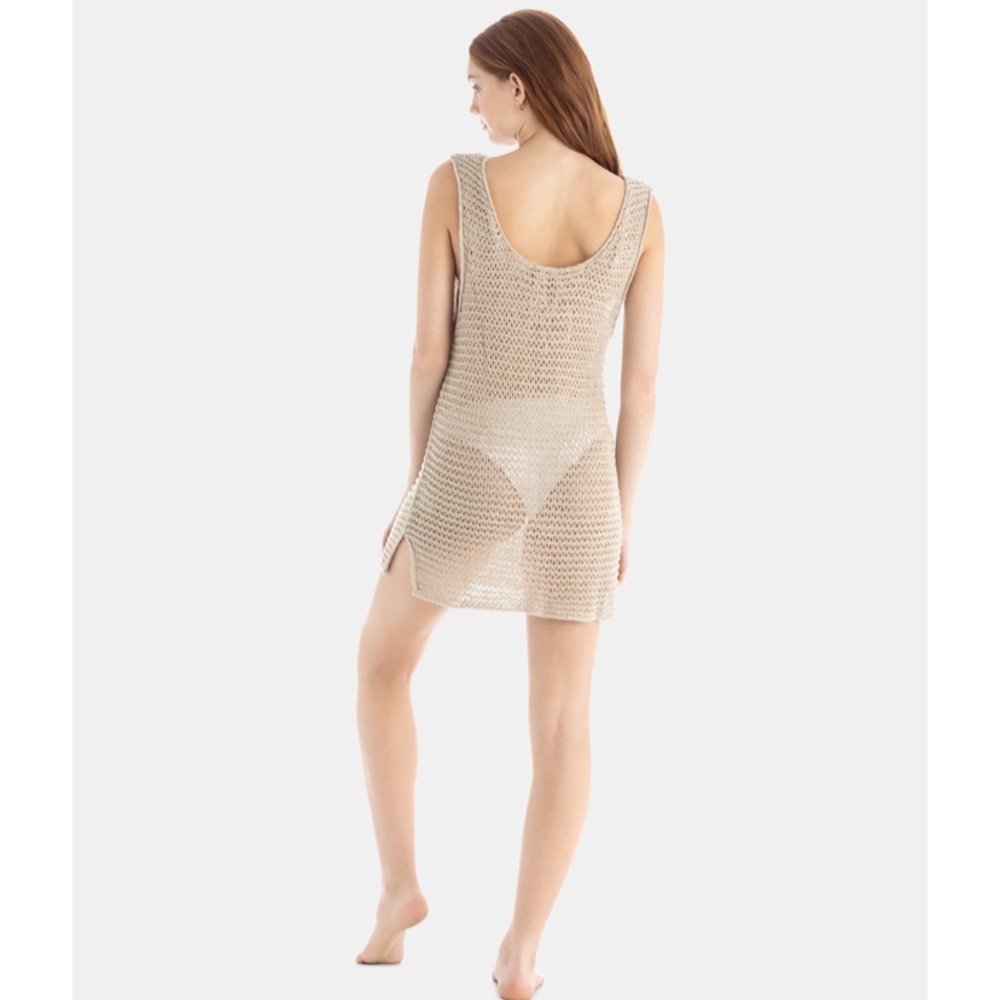 Jagger Sweater Dress - solid sand - Picture 2 of 5